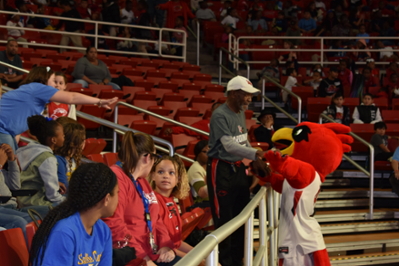 2019 Men & Women's Basketball Tip-Off  5,000 BISD students, teachers, and administrators came out to cheer on the cardinals!