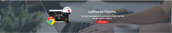 LastPass Home Page