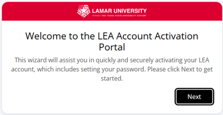 welcome-lea-account-activation-portal