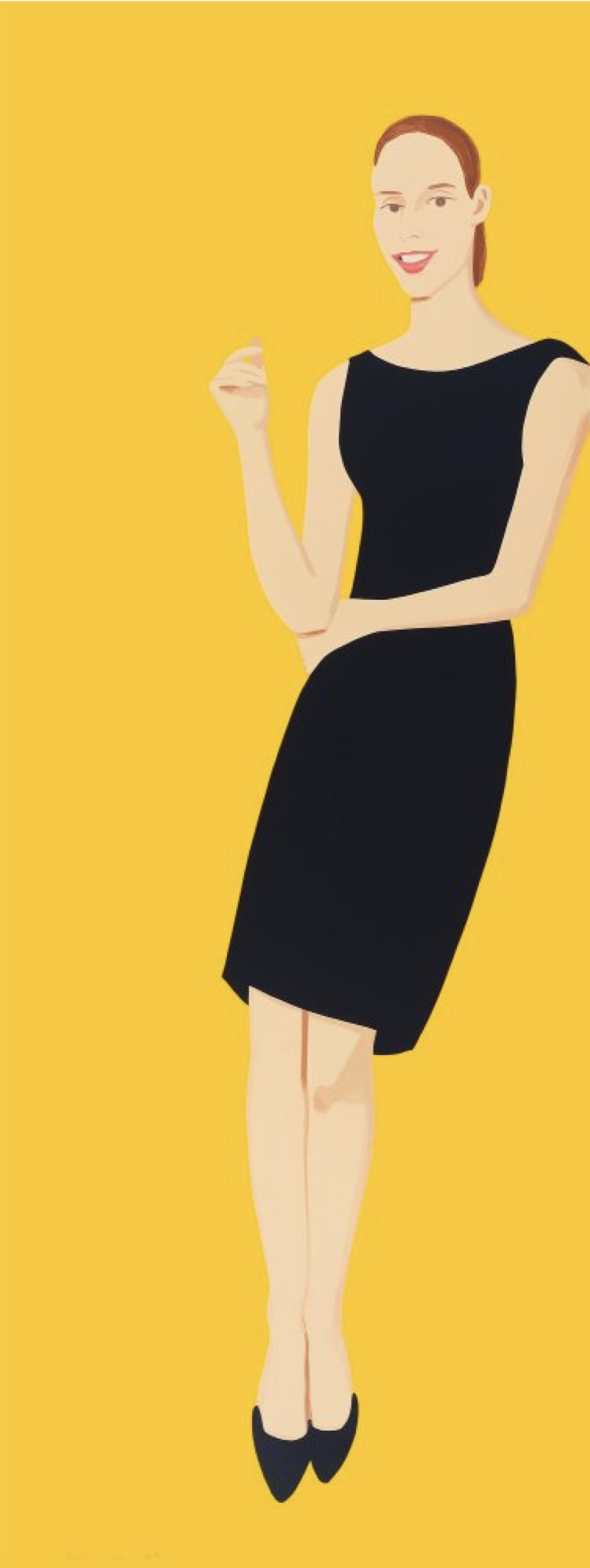 Black Dress - Ulla by Alex Katz