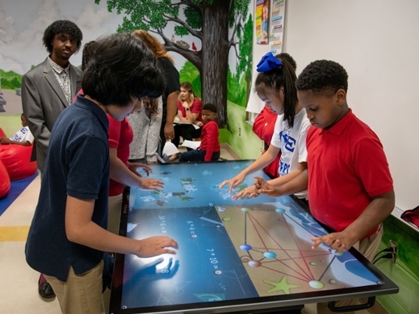 The Rotary Club of Beaumont donates funds to establish Cardinal NEST at Martin Elementary