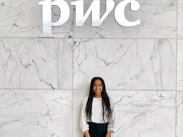 Business student completes internship with Big Four Firm PwC
