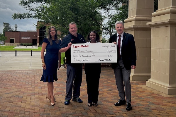 ExxonMobil check for Robotic Cardinals