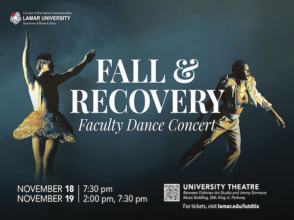 Department of Theatre and Dance presents Fall and Recovery 2022 Faculty Dance Concert