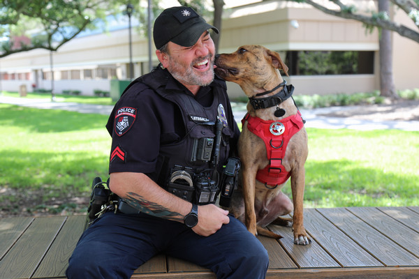 Victim Assistance K9 brings comfort to LU 