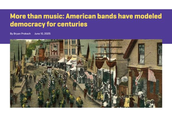 Smithsonian features LU professor’s work on band tradition