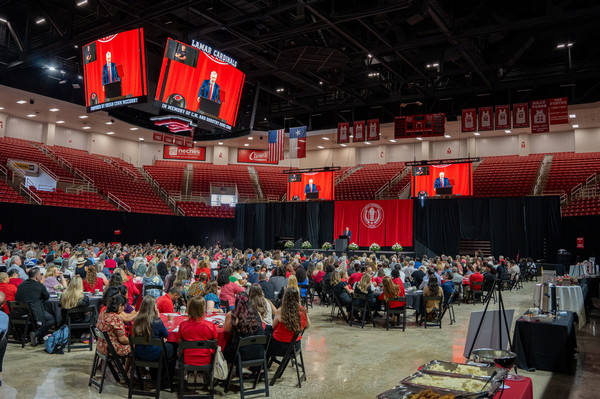 Faculty and staff convocation highlights changes and growth at Lamar University